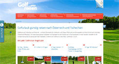 Desktop Screenshot of golfreisen-4-you.de