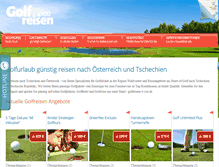 Tablet Screenshot of golfreisen-4-you.de
